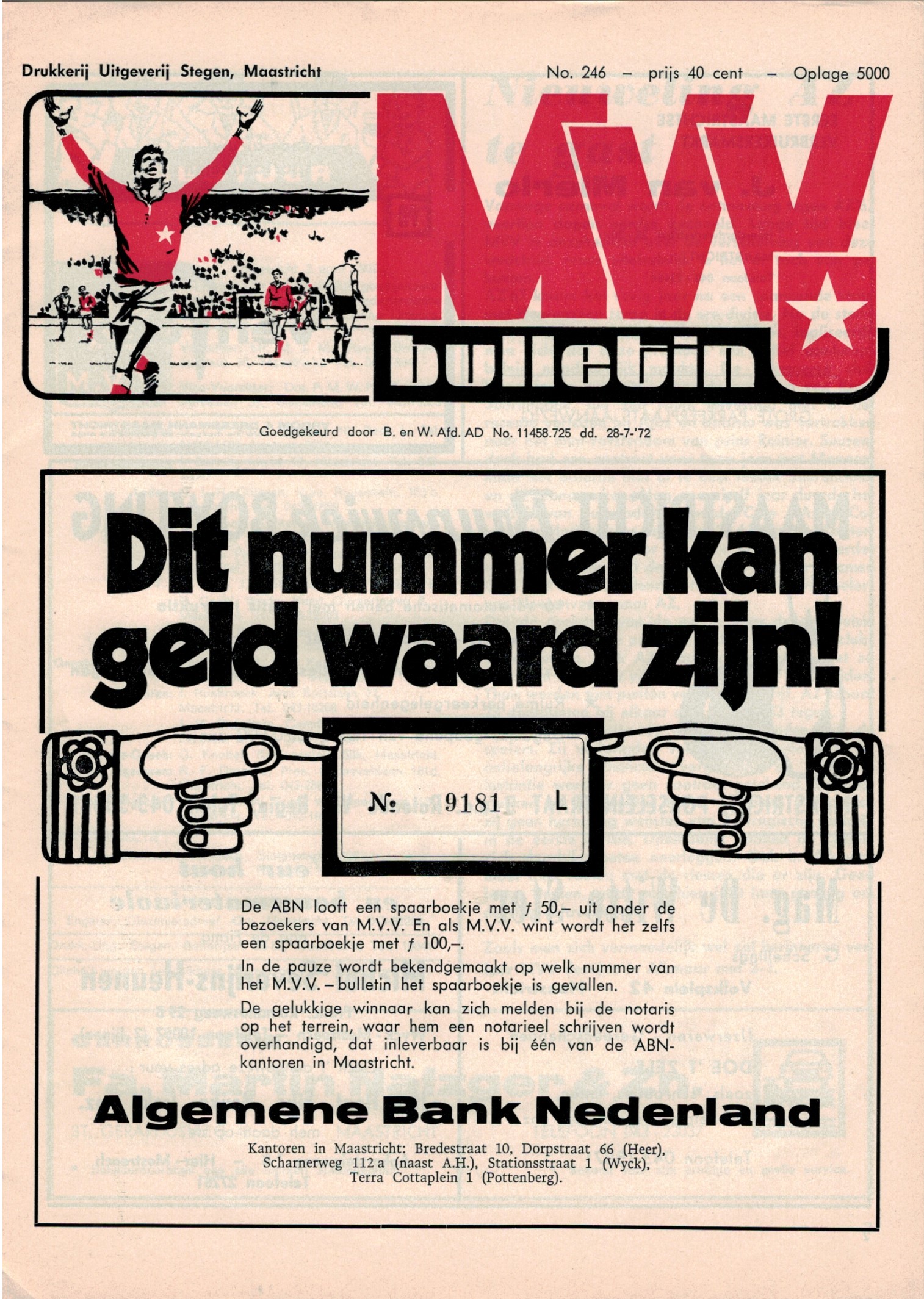 AZ Programma 18-feb-1973 MVV uit